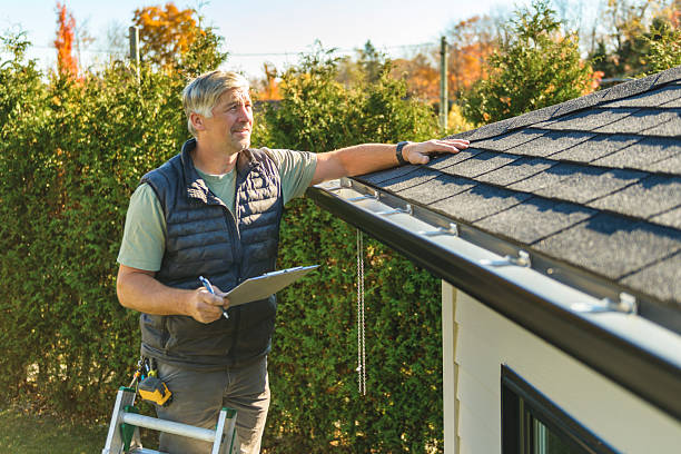 Professional Roof Leak Repair technician working in Moodus, CT